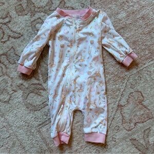 Cecil and Lou bunny jammies